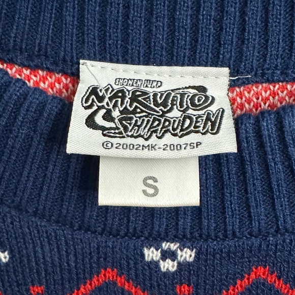 Naruto Shippuden Kakashi Holiday Sweater - Picture 3 of 4